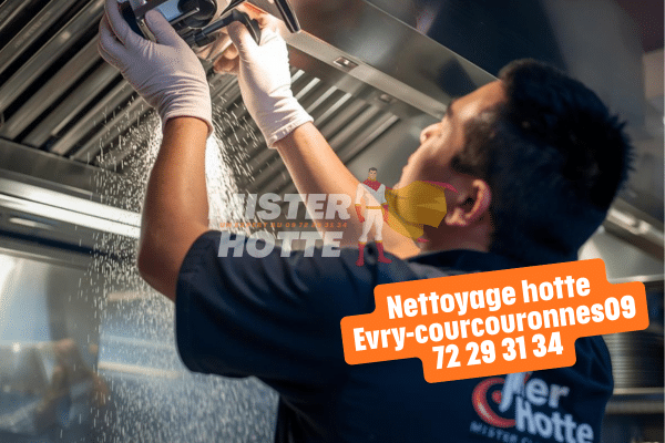 Nettoyage hotte Évry-Courcouronnes - Dégraissage cuisine professionnelle 91000
