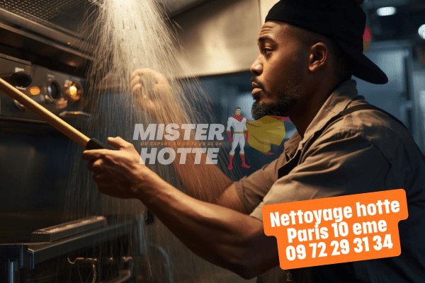 Nettoyage hotte Paris 10e
