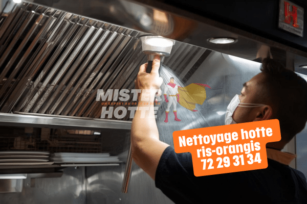 Nettoyage hotte Ris-Orangis - Dégraissage cuisine professionnelle 91130