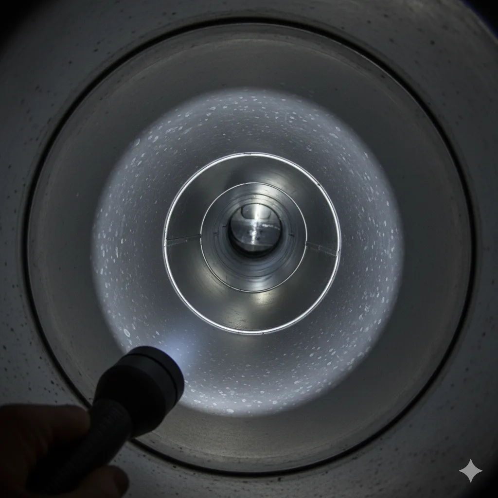 Après - Ramonage conduit d'extraction