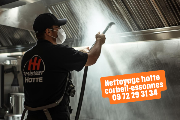 Intervention de dégraissage de hotte professionnelle à Corbeil-Essonnes