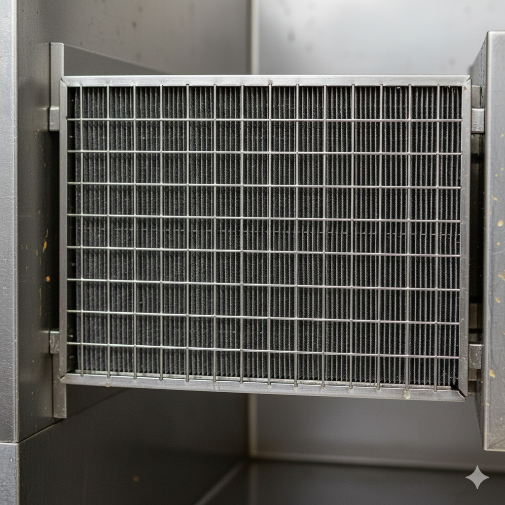 Après - Nettoyage filtres métalliques