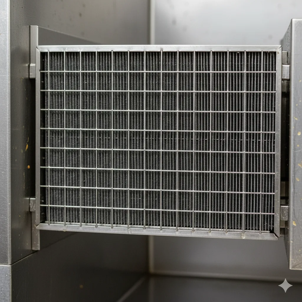 Après - Nettoyage filtres métalliques